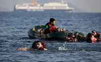 غرق خمسة مهاجرين بينهم طفل في بحر إيجه