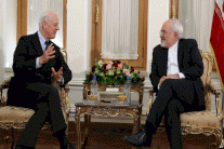 طهران تندد امام دي مستورا بالاعمال العسكرية للمجموعات المسلحة في سوريا