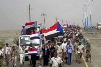 جنوب اليمن يطالب بتقرير المصير ويشكر التحالف العربي