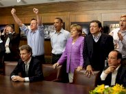 اجتماع الاثنين في هانوفر بين أوباما وهولاند وميركل وكاميرون ورينزي