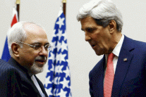 ظريف تحادث مع كيري حول الحظر