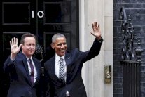 كاميرون يحادث أوباما في 10 داونينغ ستريت 