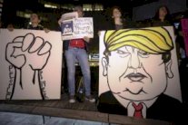 توتر في تظاهرات معادية لترامب