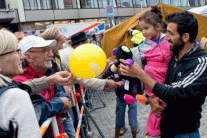 سكان برلين المؤيدون لاحتضان اللاجئين إلى تزايد