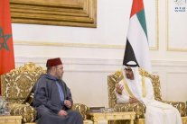 الملك محمد السادس يجري مباحثات مع الشيخ محمد بن زايد