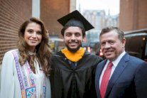 تخريج ولي العهد الأردني من جورجتاون 