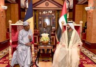 محمد بن راشد يستقبل الرئيس التشادي