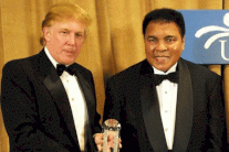 ترامب ينعى كلاي: كان بطلًا عظيمًا