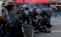 صدامات بين الشرطة ومهاجرين في مخيم كاليه بشمال فرنسا