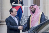 محمد بن سلمان وهولاند يستعرضان آخر المستجدات