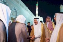 الملك سلمان يدشن مشاريع في المدينة المنورة