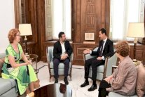 معارض سوري يدين زيارة وفد أوروبي الى دمشق