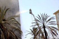 نشوب حريق في فندق في مكة ولا ضحايا