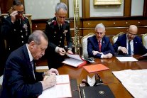 اردوغان يصادق على قرارات العسكري الأعلى