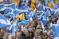 مظاهرات في غلاسكو ضد