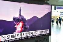 كوريا الشمالية تجري تجربة لصاروخ باليستي
