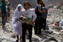 المياه مقطوعة في حلب منذ ايام عدة