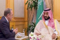 محمد بن سلمان يحادث المبعوث الرئاسي الروسي