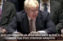 جونسون: الأسد يواصل ضرب مواطنيه بالكيميائي