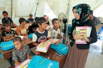 تمكين مئات الآلاف من الأطفال العراقيين من التعليم