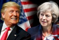 أول قمة تجمع ماي وترامب في الربيع
