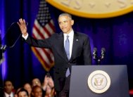 أوباما مودعًا الأميركيين: اعتصموا بالوحدة!