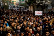 حماس تفرق مسيرة احتجاج على ازمة الكهرباء شمال غزة