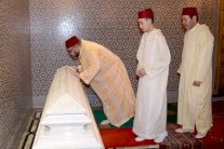 محمد السادس يترأس حفلا دينيا احياء لذكرى وفاة والده