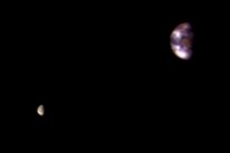 ناسا تلتقط أفضل صورة للأرض والقمر