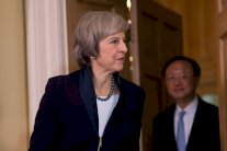 رئيسة الوزراء البريطانية 