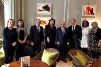 لندن ترحب بالوزير اللبناني مروان حمادة