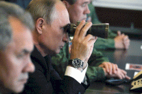 بوتين يطلق 4 صواريخ باليستية بنفسه