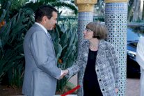 الأمير مولاي رشيد يستقبل مسؤولة متحف ذكرى الهولوكوست بأميركا