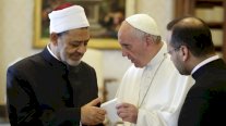 شيخ الازهر يلتقي البابا فرنسيس