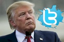 حساب ترمب على تويتر تعطل بضع دقائق