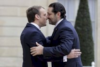 الرئيس الفرنسي يستقبل سعد الحريري في قصر الإيليزيه