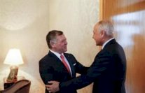 العاهل الاردني يبحث الوضع العربي مع أبو الغيط