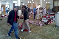 الف رصاصة اطلقها الارهابيون على المصلين بمسجد الروضة