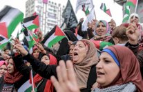 آلاف المتظاهرين في اسطنبول تنديدًا بقرار ترمب حول القدس