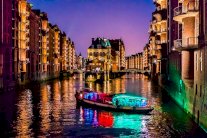 هامبورغ الألمانية افضل مدن العالم في حياة الليل