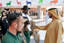 محمد بن راشد يتفقد