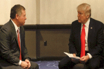 ترامب وعبدالله الثاني .. توطيد الشراكة الاستراتيجية