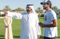 محمد بن راشد يكشف أسراراً والابن يعلن عن مفاجأة!