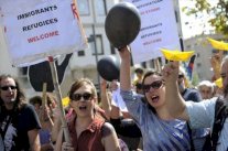 160 الف متظاهر في برشلونة يطالبون باستقبال لاجئين