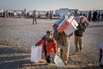 تحذير أممي: استحالة إغاثة زخم النازحين من أيمن الموصل