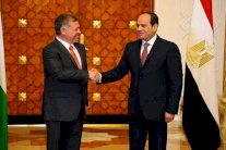 السيسي وعبد الله: لا تنازل عن إقامة الدولة الفلسطينية