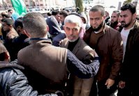 أول ظهور علني للسنوار منذ ترأسه حركة حماس في غزة