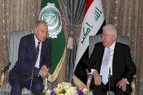 ابو الغيط يعد العراقيين بدعم القمة لحربهم ضد الإرهاب