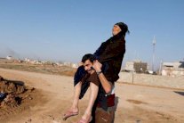 آلاف ينزحون من أيمن الموصل خلال الساعات الاخيرة