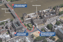 مناورة سبقت الهجوم الإرهابي في ويستمنستر